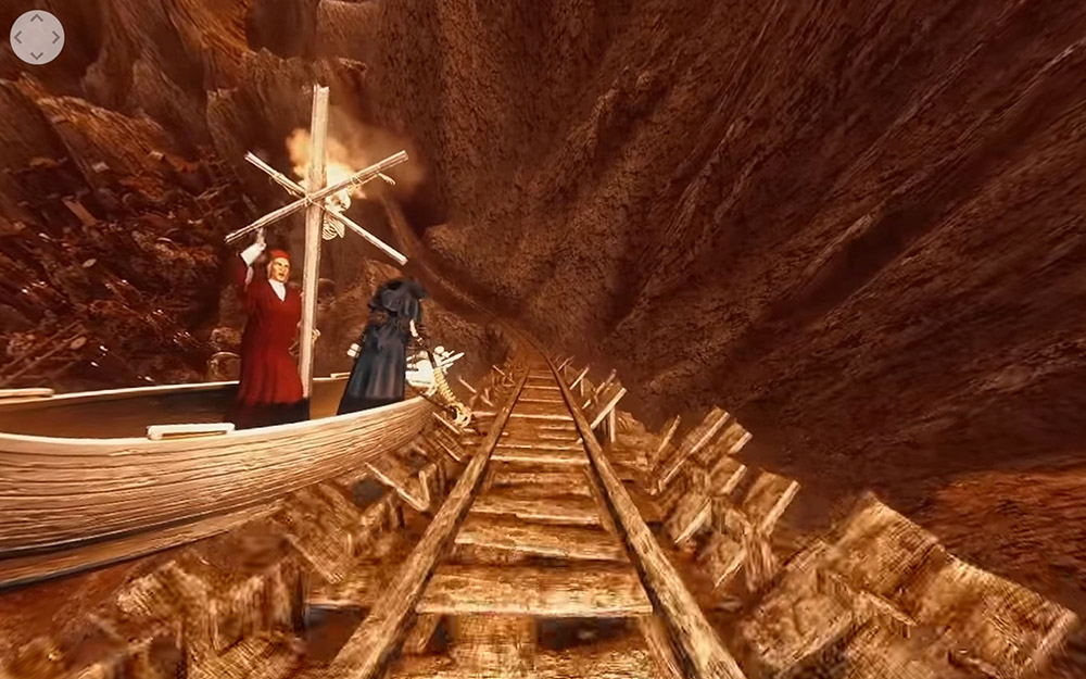 Mediating Immersion in Moving Images of Dante's Inferno: From