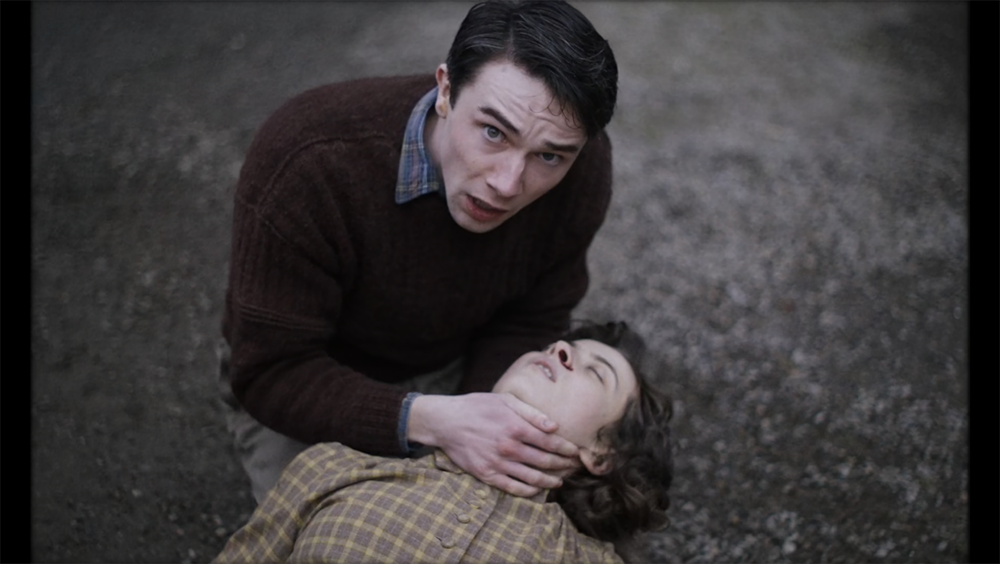 Figure 3. An affect-laden shot of Ned and Sarah (Mielants 00:42:35).