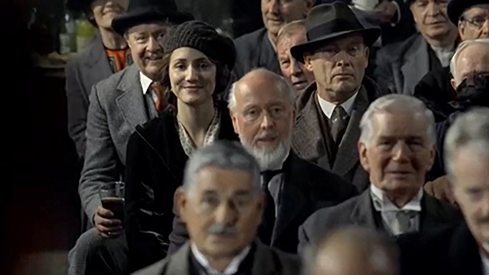 Victoria standing out amongst the men