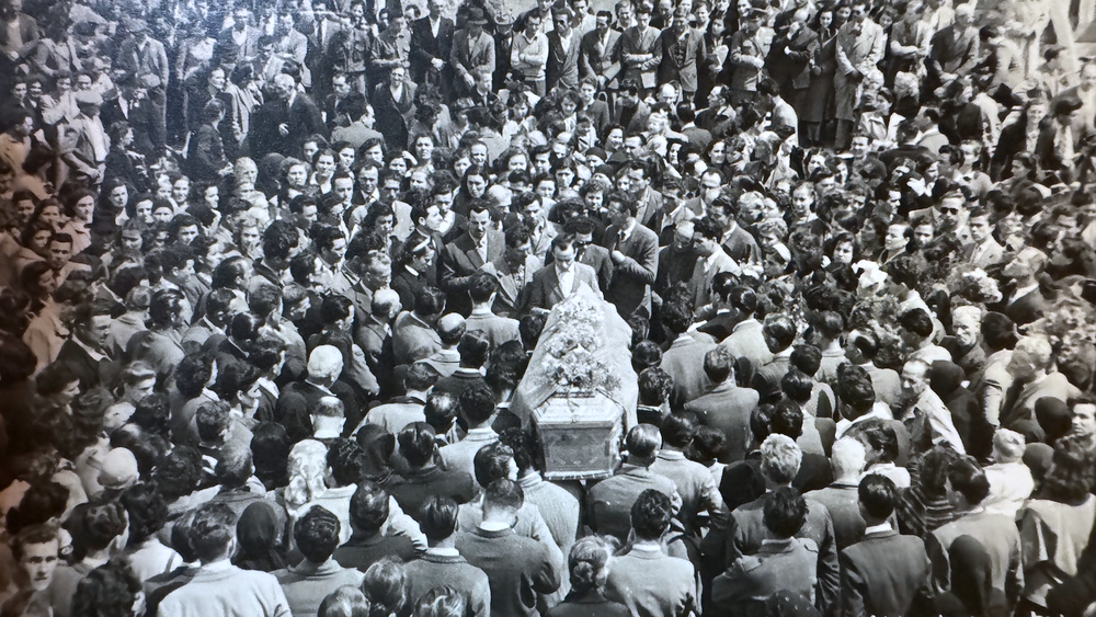 Nello Cateni's Funeral 1951